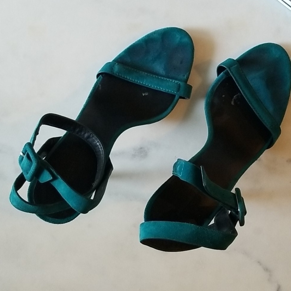 Alexander Wang Turquoise Heels - Picture 3 of 9